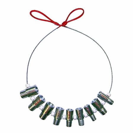 Ags Brake Line Fitting Sizing Gauge, Standard BLFG-UNF